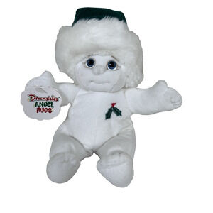 Dreamsicles Angel Hugs with tags VTG 12 15, 1998 Angel Green hat Plush Holly 10"